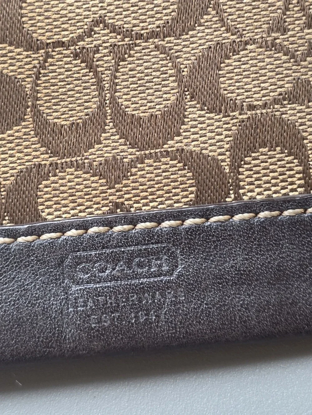 Coach compact card